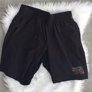 Lululemon yoga black  shorts